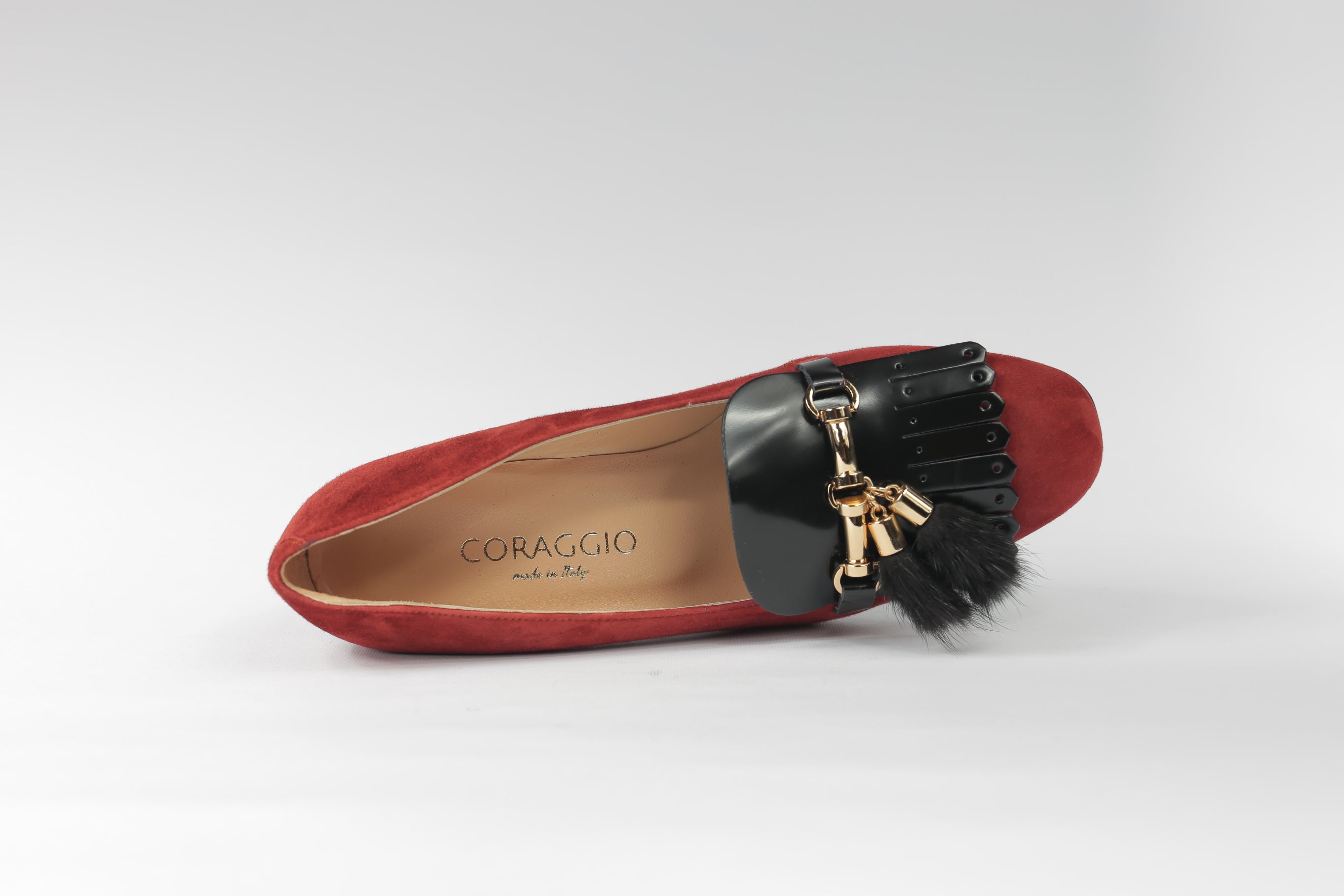 Giuditta in camoscio mattone - ultimi 35-36
