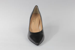 Décolleté Diva - classica a punta in pelle di colore nero