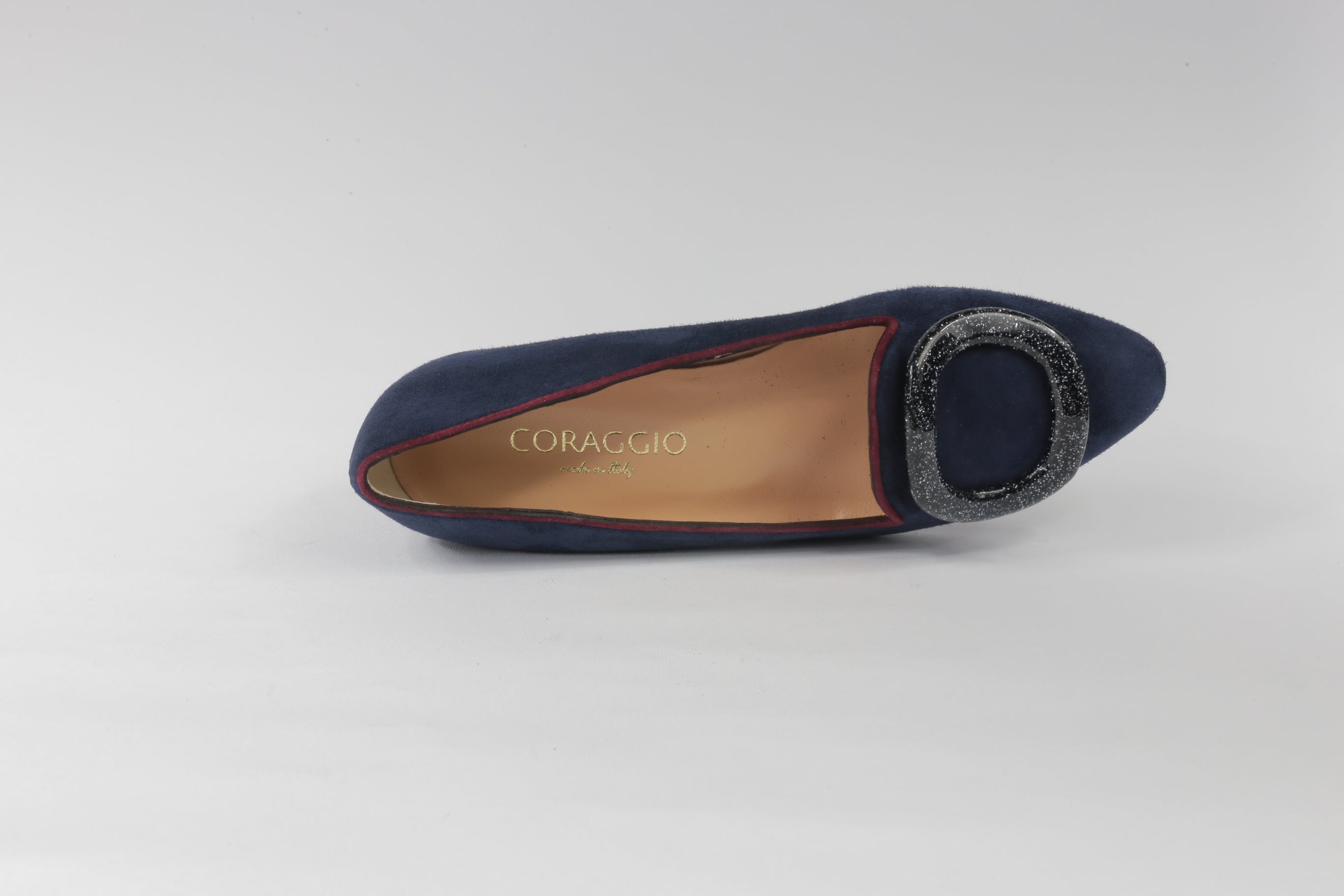 Ballerina blu con accessorio - ultimi 35-36