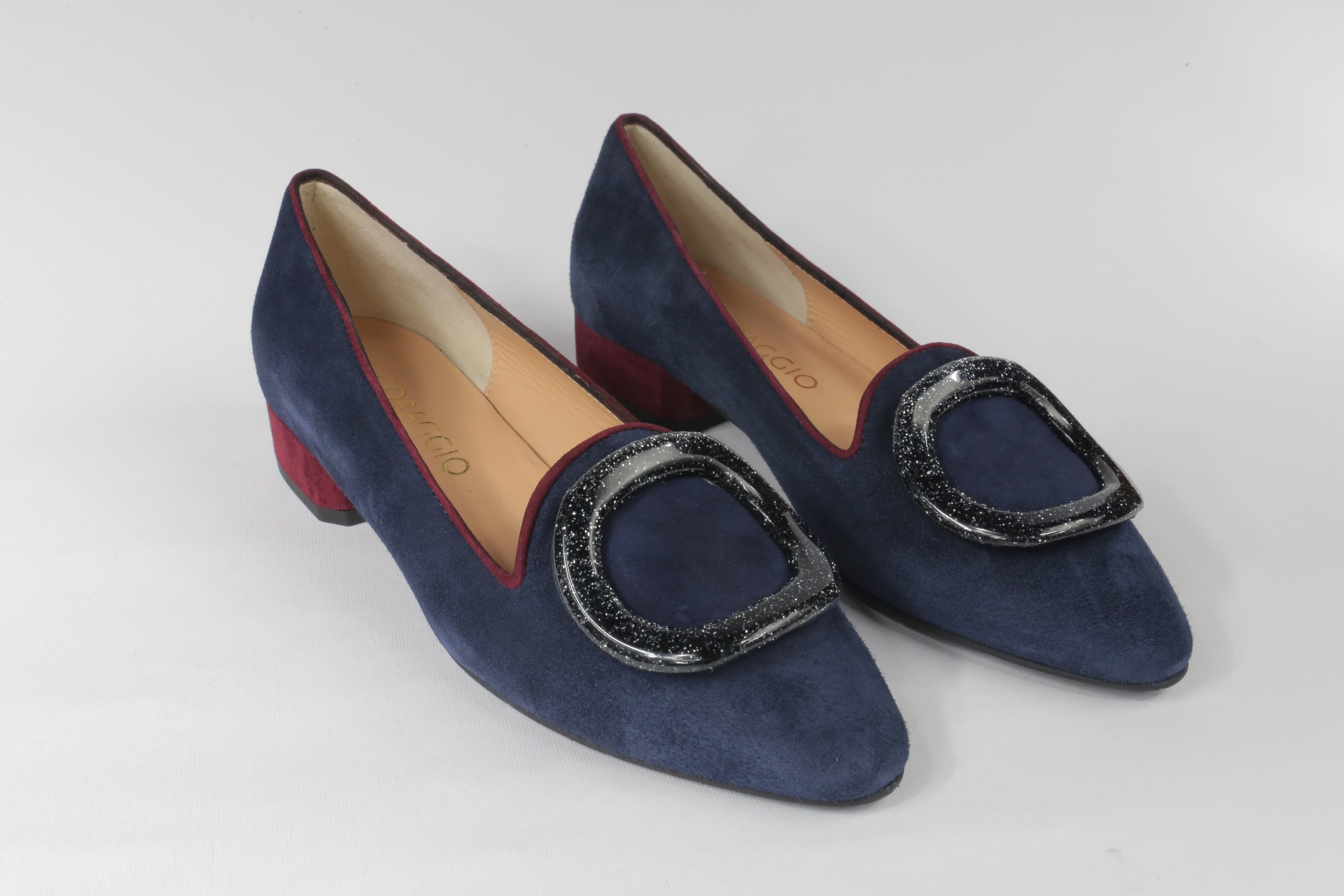 Ballerina blu con accessorio - ultimi 35-36