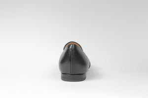 Mocassino nero con borchiette - ultimi 32 - 35 - 46