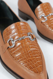 Mocassino Diandra color cuoio - Ultimi 42-44