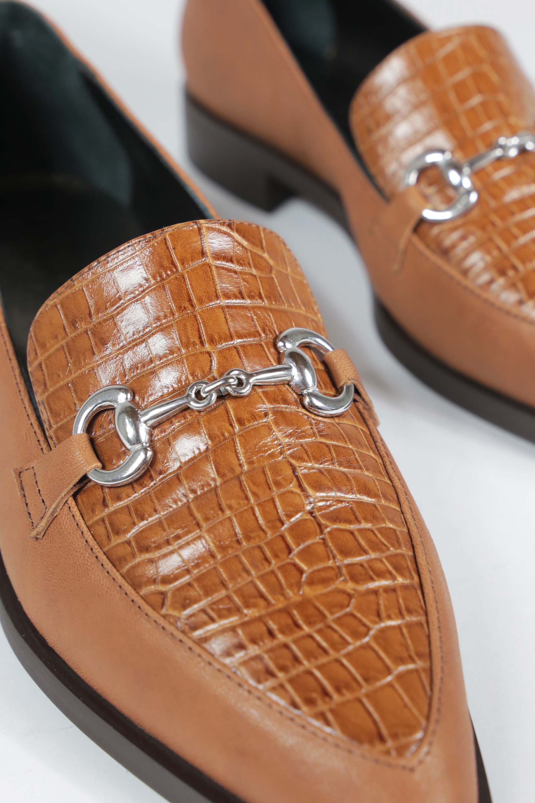 Mocassino Diandra color cuoio - Ultimi 42-44