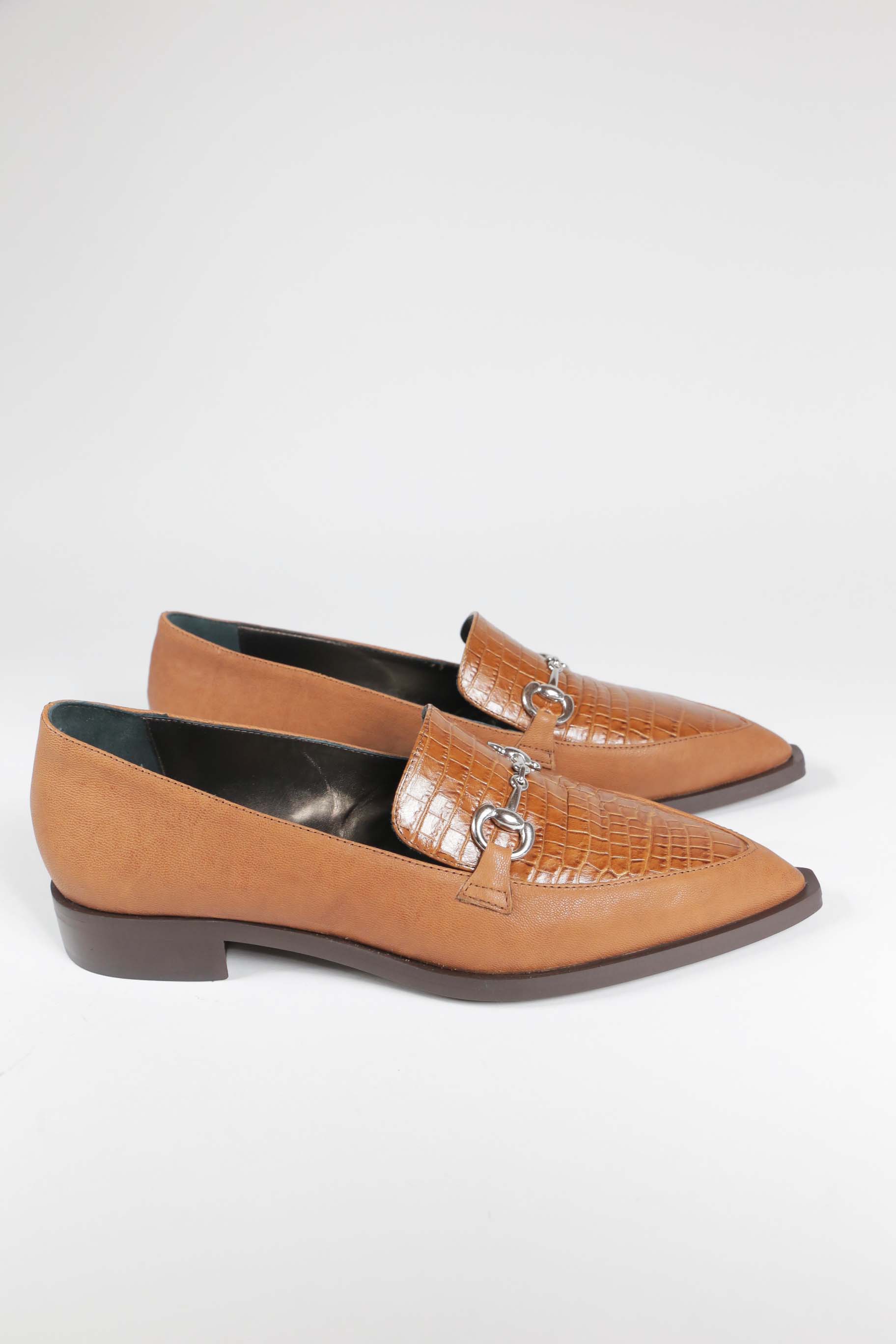 Mocassino Diandra color cuoio - Ultimi 42-44