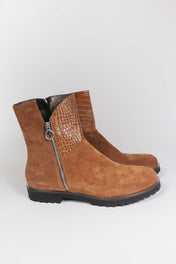 Stivaletto Brandy in camoscio - ultimo 42