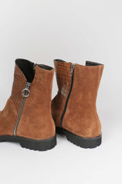 Stivaletto Brandy in camoscio - ultimo 42